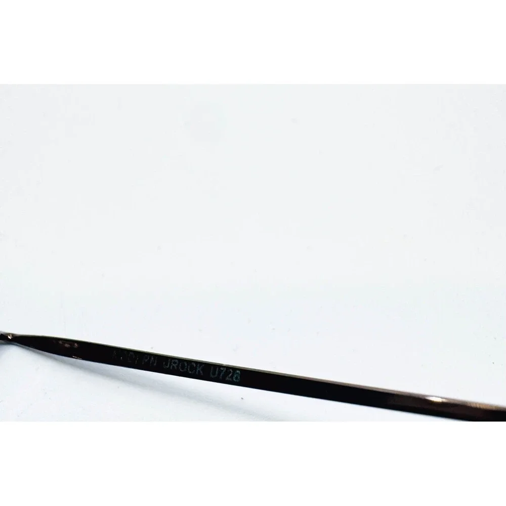 Modern Eyeglasses Frames Unisex Brown Rimless Oval JROCK U726 51-20-140
